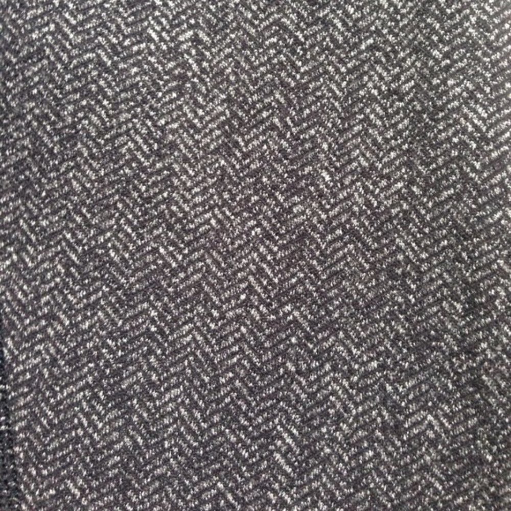 NWT Lululemon Gather and Crow Crop II Herringbone Gray and Black Pant Size 2 - Picture 4 of 7